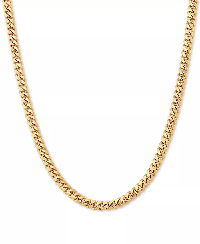 10K GOLD SOLID MIAMI CUBAN (HAND MADE) CHAINS