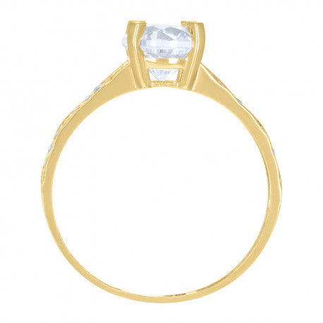 14K GOLD BRIDAL RING