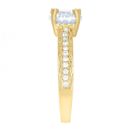 14K GOLD BRIDAL RING