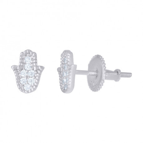 925 SILVER HAMZA EARRINGS