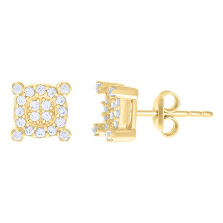 10K GOLD STUD EARRINGS