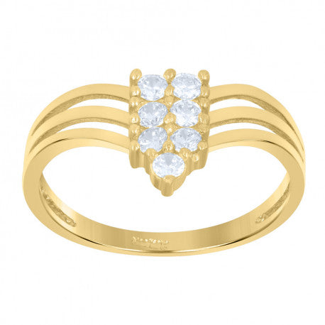 10K GOLD WOMEN FASHION RING