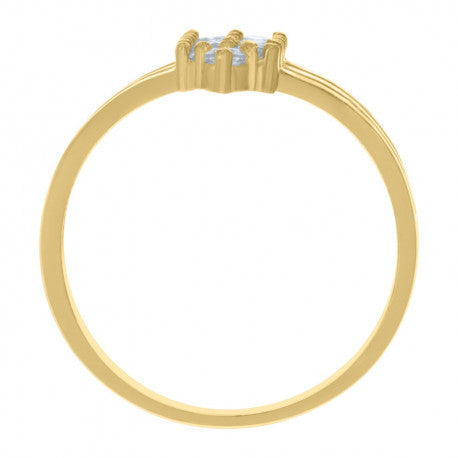 10K GOLD WOMEN FASHION RING