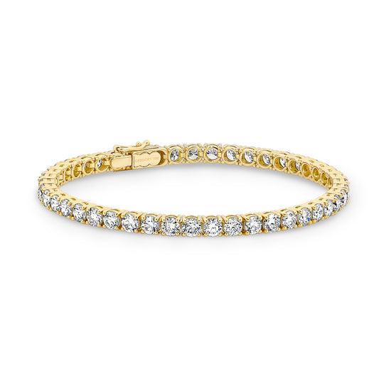 10K GOLD TENNIS BRACELET