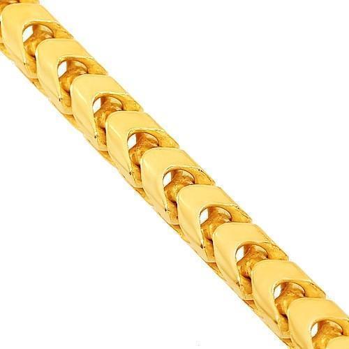 14K GOLD FRANCO BRACELETS