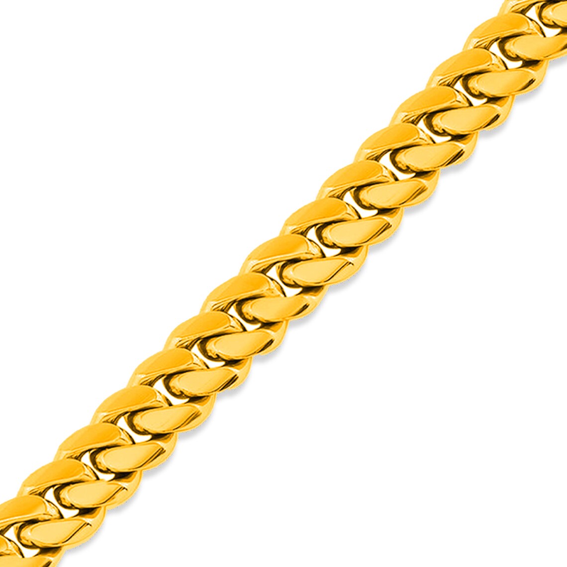 10K GOLD SOLID MIAMI CUBAN CHAIN