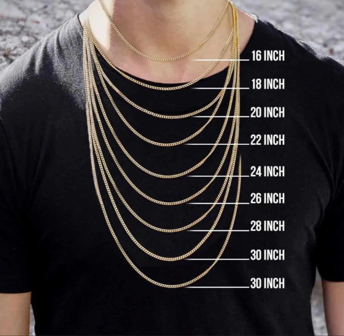 10K GOLD SOLID MIAMI CUBAN (HAND MADE) CHAINS