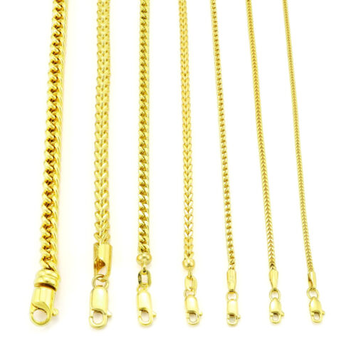 14K GOLD SOLID FRANCO CHAINS