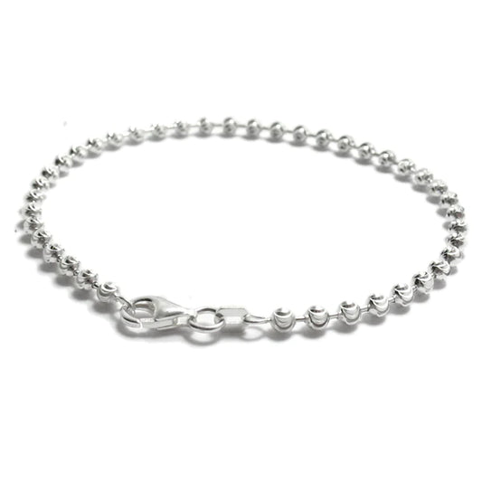 925 SILVER MOON CUT BRACELETS