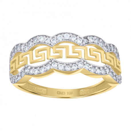 10K GOLD WOMEN VERSACE RING