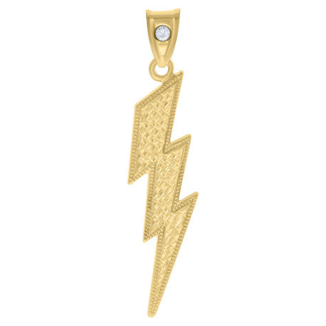 10K GOLD RAY PENDANT