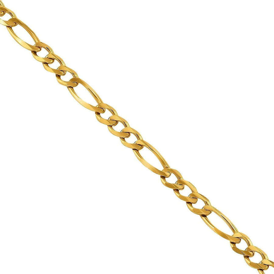 10K GOLD SOLID  FIGARO CHAINS